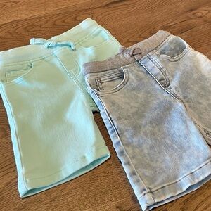 Boys Denim Shorts Set